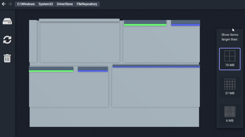 Disk Atlas | A simple, effective tool for finding wasted disk space